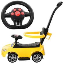 Дитяча машинка каталка толокар Bambi M 3503B-6 жовтий**