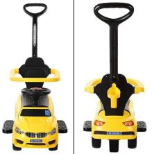 Дитяча машинка каталка толокар Bambi M 3503B-6 жовтий**