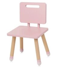 Дитячий стіл зі стільчиком M 4256 Square pink ***