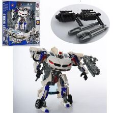 Робот-трансформер з зброєю 8820B трансформується в машину / іграшки для хлопчика**