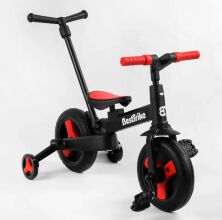 Дитячий велосипед-ТРАНСФОРМЕР коляска Best Trike 23031 з батьків. ручкою та знімними педалями/колеса 10д