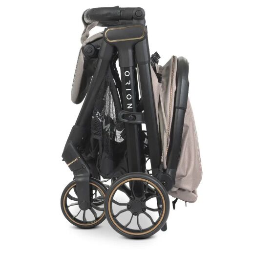 Коляска прогулочная El Camino ME 1084 ORION Sand Beige з чохлом на ніжки / бежева**