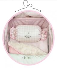 Коляска для ляльок з сумкою та парасолькою DeCuevas , 90 см, складана, серія Ніцца (82046)