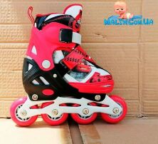 Дитячі ролики Disney Cars RS0116 розмір 30-33 Червоний