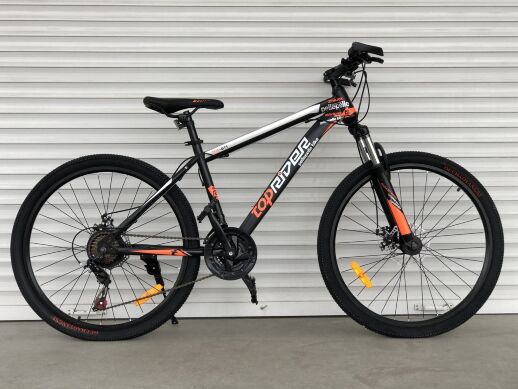 Велосипед гірський спортивний S200 HAMMER колеса 29 дюймів рама алюміній чорно-синій