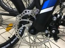 Велосипед спортивний гірський Crosser Thomas 26 колеса 26 дюймів рама алюміній 17" синій
