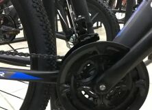 Велосипед спортивний гірський Crosser Thomas 26 колеса 26 дюймів рама алюміній 17" синій