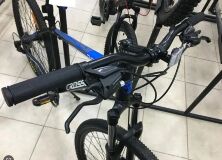 Велосипед спортивний гірський Crosser Thomas 26 колеса 26 дюймів рама алюміній 17" синій