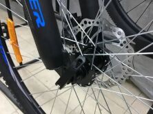 Велосипед спортивний гірський Crosser Thomas 26 колеса 26 дюймів рама алюміній 17" синій