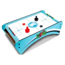 Настільна гра хокей аерохокей 3022+1 дерев'яний є шкала ведення рахунку і шайби