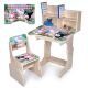 Дитяча регульована парта зі стільцем розтишка N 2071-19B-1 