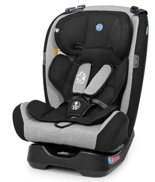 Автокрісло дитяче EL CAMINO ME 1017 STEP Royal Gray група 0+1+2+3 сіре **