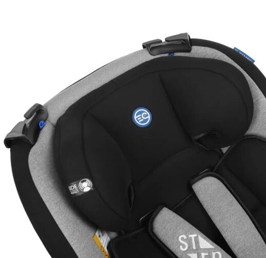 Автокрісло дитяче EL CAMINO ME 1017 STEP Royal Gray група 0+1+2+3 сіре **
