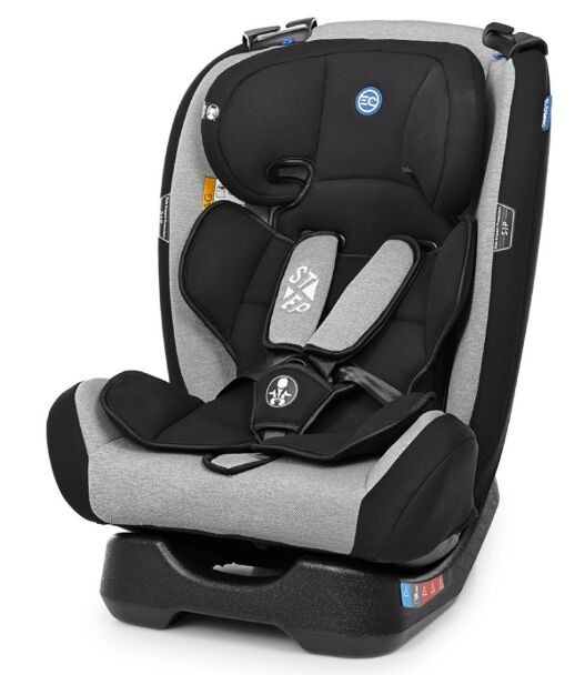 Автокрісло дитяче EL CAMINO ME 1017 STEP Royal Gray група 0+1+2+3 сіре **