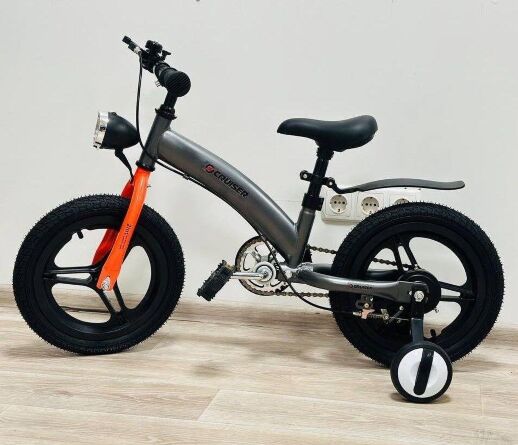 Дитячий двоколісний велосипед 16 дюймів Maraton Crussier SWITCH BIKE чорний