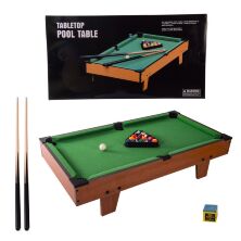 Настільна гра БІЛЬЯРД настільний Дерев'яний 2383