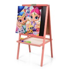 Дитячий двосторонній мольберт Bambi M 073 Shimmer Shine (з затиском для паперу, магнітна)