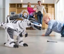 Інтерактивна тварина Динозавр на р/к K9 на керуванні / ходить та стріляє / світлові та звукові ефекти