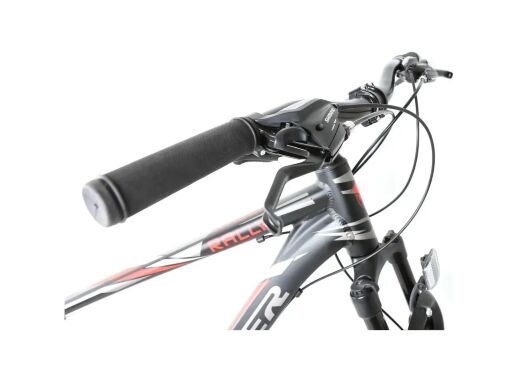 Спортивний Гірський алюмінієвий велосипед 26д Crosser Rally з дисковими гальмами/Shimano Tourney/ чорно-синій