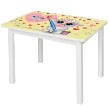 Дитячий стіл зі стільчиком Bambi BSM2K-30 Овечка художник жовтий**