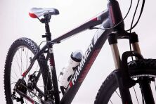 Велосипед гірський спортивний S200 HAMMER колеса 29 дюймів рама алюміній чорно-червоний