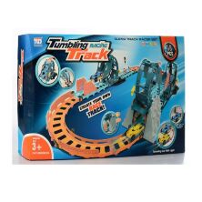 Дитячий трек автотрек гоночний 89903 машинка на акумуляторі звук, світло