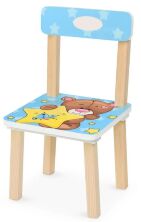 Дитячий стіл з двома стільчиками Bambi 501-8 Блакитний Ведмедик**