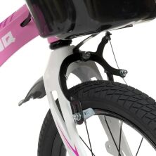 Велосипед дитячий двоколісний 14-MERCURY колеса 14 дюймів дискові гальма рама магній білий