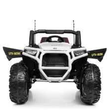 Дитячий двомісний електромобіль машина джип квадроцикл баггі M 4248EBLR-1(24V) білий**