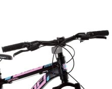 Велосипед спортивний PROFI 24 дюймів G24OPTIMAL A24.2 чорний(мат)-рожевий**