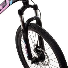 Велосипед спортивний PROFI 24 дюймів G24OPTIMAL A24.2 чорний(мат)-рожевий**