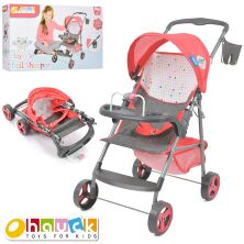 Коляска для ляльок HAUCK D-83305 Лялькова літня прогулянкова з козирком і підсклянником / складна**
