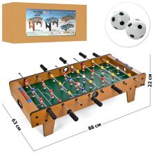 Настільна гра Футбол на штангах на ніжках 2368 в дерев'яному корпусі**