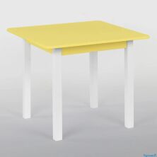 Столик 60*60 "ИГРУША", жовтий