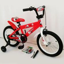 Дитячий велосипед 16 дюймів N-300, червоний