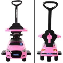 Дитяча машинка каталка толокар Bambi M 3503A-8 рожевий**