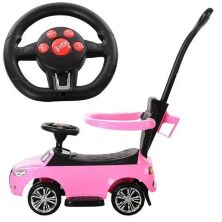 Дитяча машинка каталка толокар Bambi M 3503A-8 рожевий**