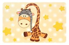 Дитячий стіл з двома стільчиками Bambi 501-15 Жираф**