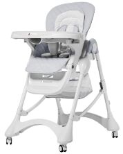 Класичний Стільчик для годування CARRELLO Caramel CRL-9501/3 Cloud Grey сірий