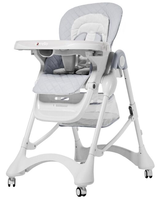 Класичний Стільчик для годування CARRELLO Caramel CRL-9501/3 Cloud Grey сірий