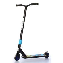 Трюковий двоколісний самокат iTrike SR2-067-1-BBL на пластикових дисках / колір чорно-синій**