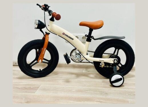Дитячий двоколісний велосипед 16 дюймів Maraton Crussier SWITCH BIKE бежевий