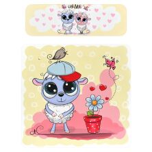 Дитячий стіл зі стільчиком Bambi BSM2K-02 Овечка**