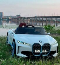 Дитячий Електромобіль BMW I4 JE1009EBLR-1 mp3, SD слот, USB, Пульт Р/В