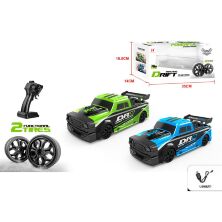 Дрифтова МАШИНА 25см на керуванні р/в LH-C053 на акумуляторі / Два комплекти коліс / світло / 2 кольори