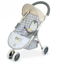 Прогулянкова коляска DeCuevas для ляльок з кошиком серії Пінгвіненя Піпо 56 см (90247)