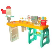 Дитячий ігровий набір магазин прилавок великий 668-65 продукти солодощі комп'ютер (каса) купюри звук, світло**