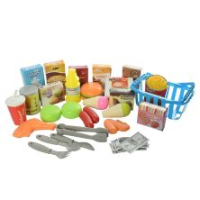 Дитячий ігровий набір магазин великий 922-20 прилавок каса сканер продукти звук, світло**