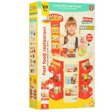 Дитячий ігровий набір магазин великий 922-20 прилавок каса сканер продукти звук, світло**