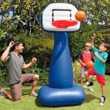 Надувний ігровий центр надувне баскетбольне кільце Intex 57502 м'ячі